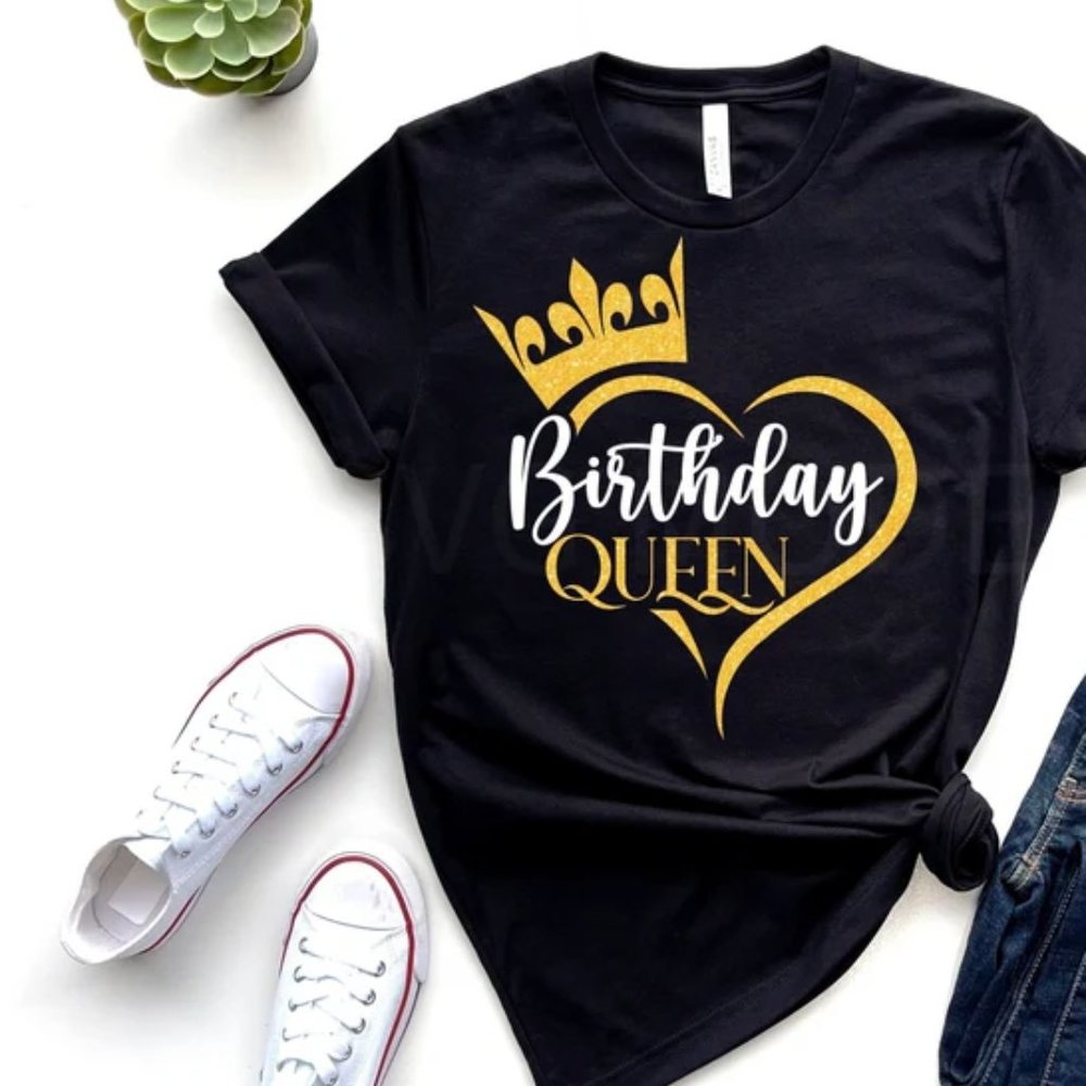 Birthday Queen Softstyle® Fitted T-Shirt